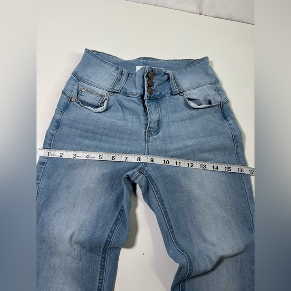 Bundle of 2 Wax Jean & Enjean Skinny Jeans - Medium & Light Wash - Sizes 5/M - Picture 3 of 13